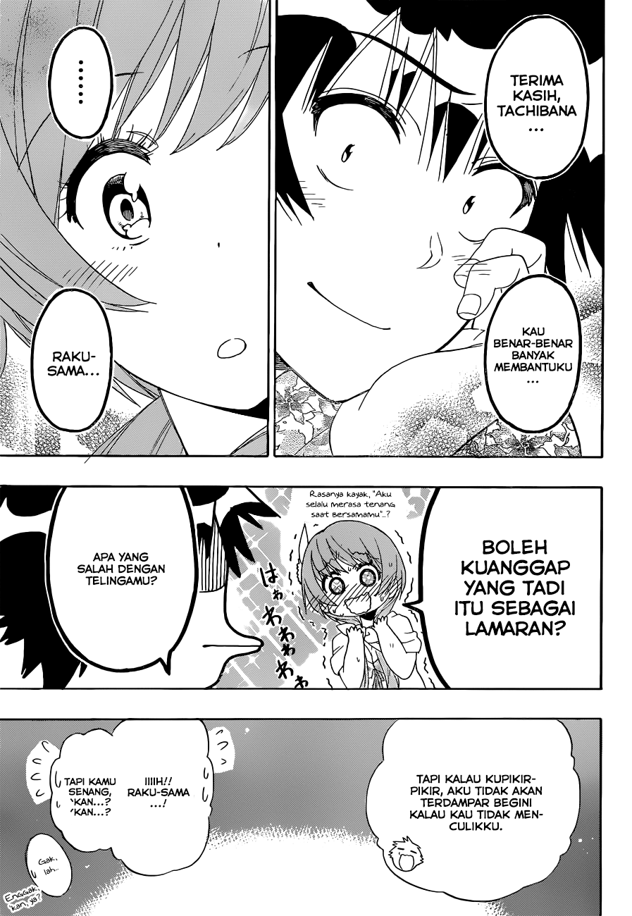Nisekoi Chapter 170 Gambar 17