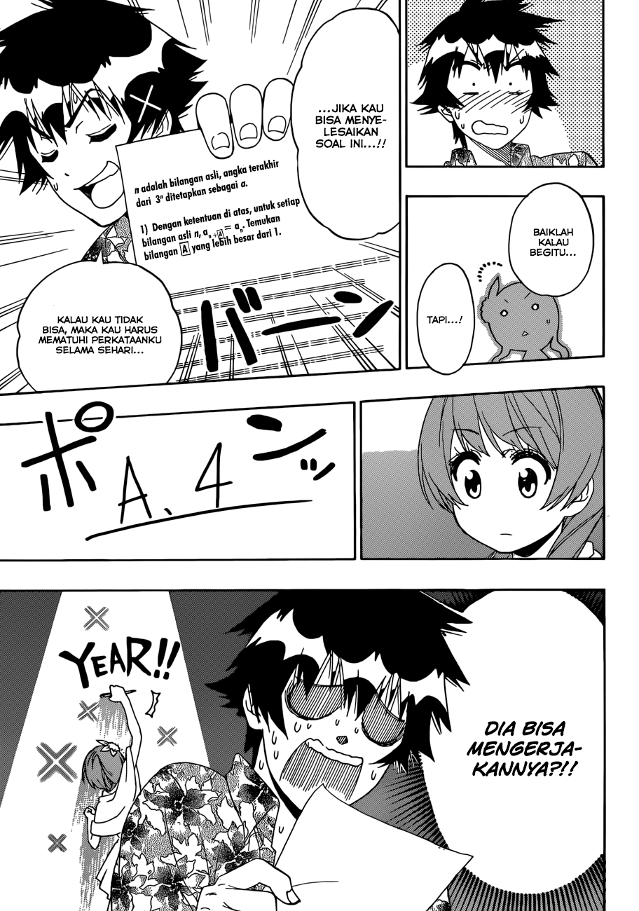 Nisekoi Chapter 169 Gambar 13