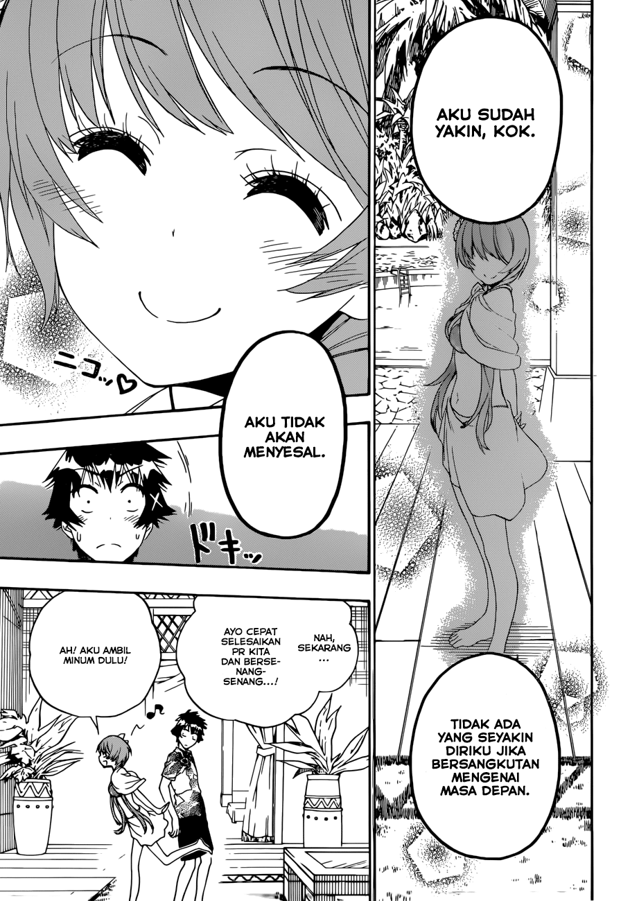 Nisekoi Chapter 169 Gambar 15