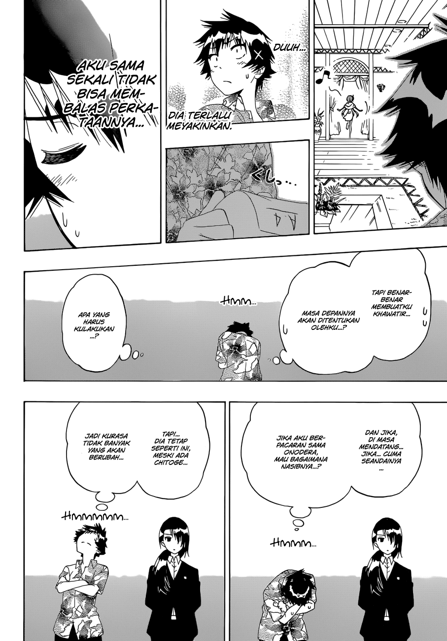 Nisekoi Chapter 169 Gambar 16