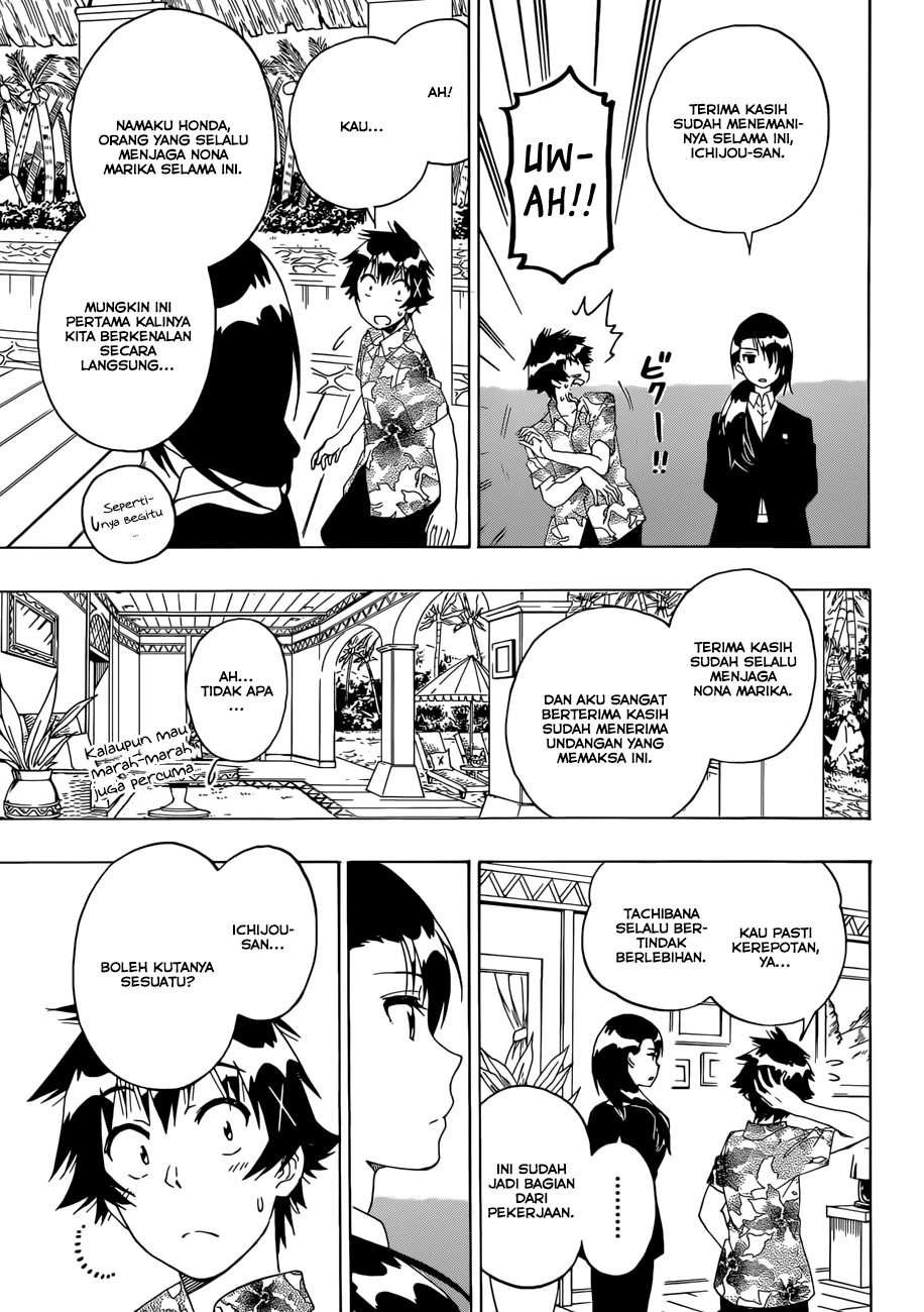 Nisekoi Chapter 169 Gambar 17