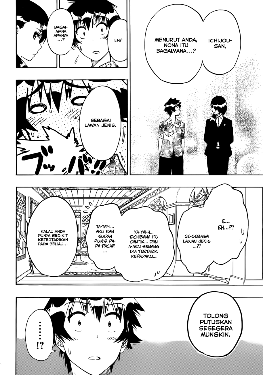 Nisekoi Chapter 169 Gambar 18