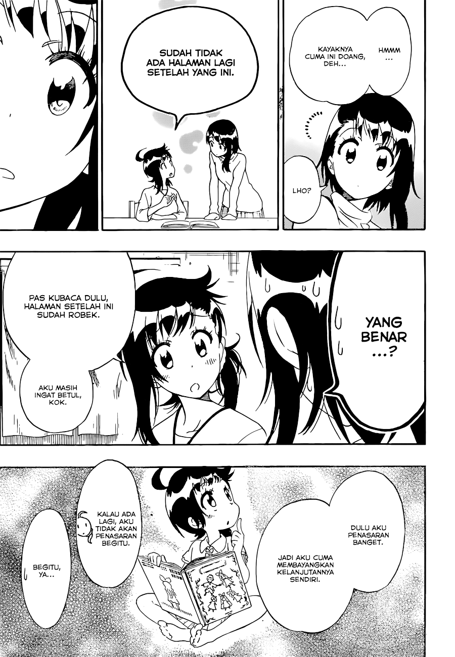 Nisekoi Chapter 168 Gambar 13