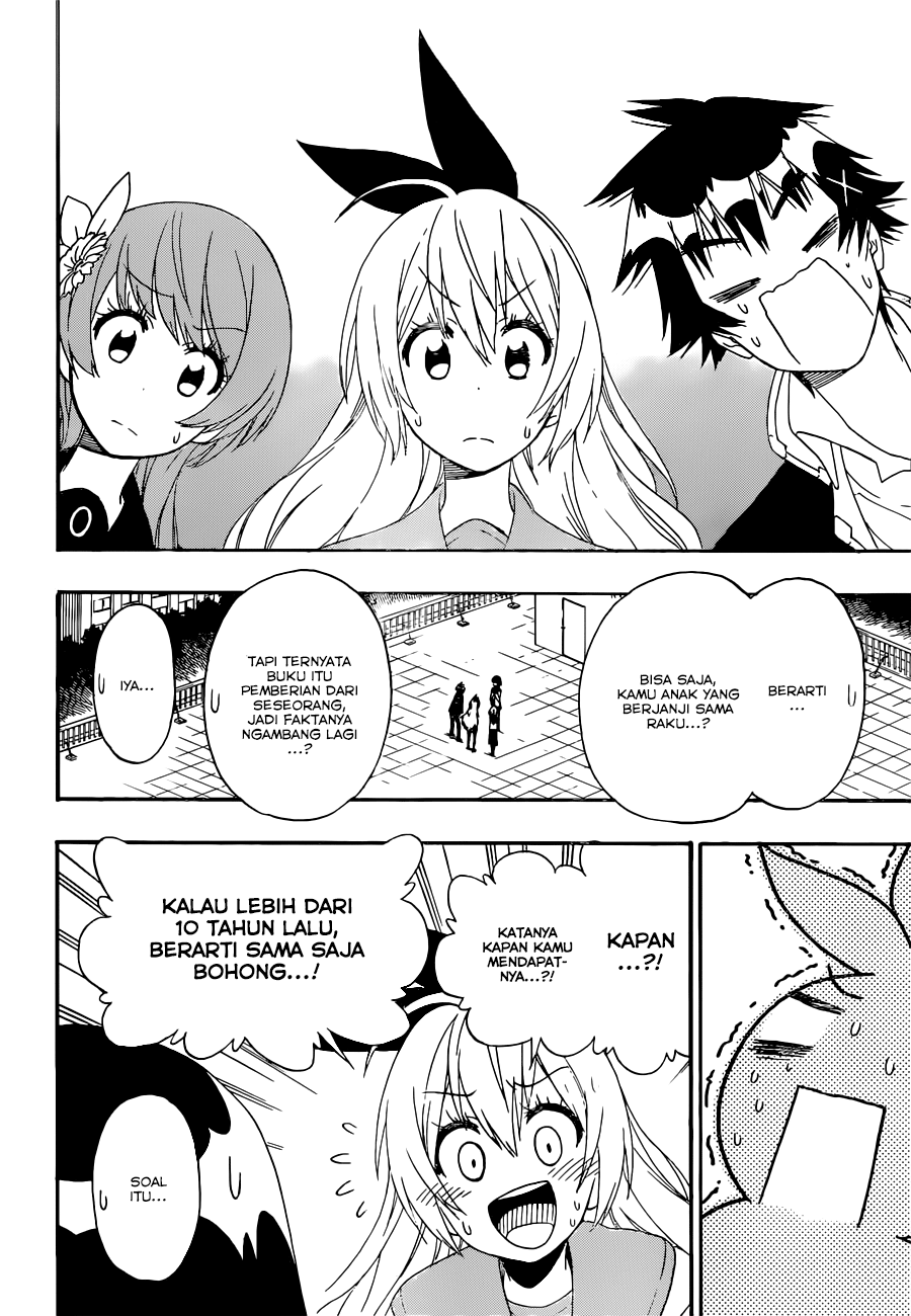 Nisekoi Chapter 168 Gambar 16