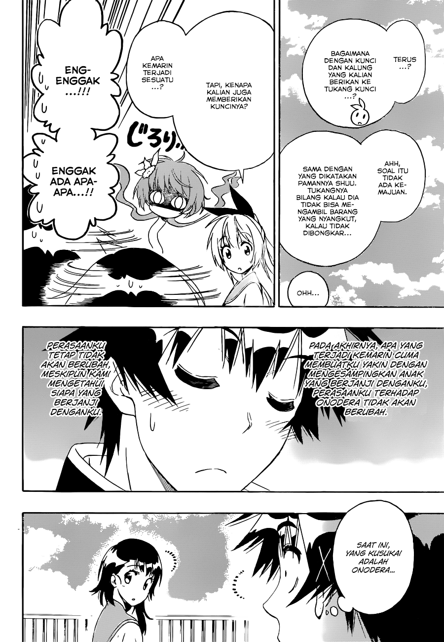 Nisekoi Chapter 168 Gambar 18