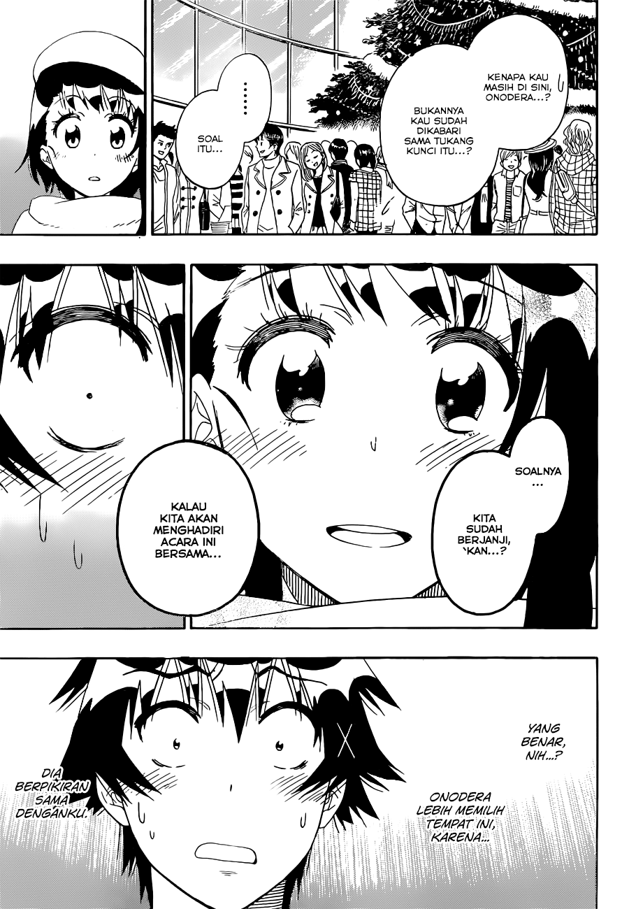 Nisekoi Chapter 168 Gambar 3
