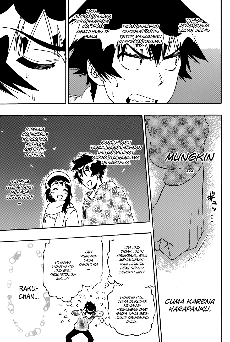 Nisekoi Chapter 167 Gambar 12