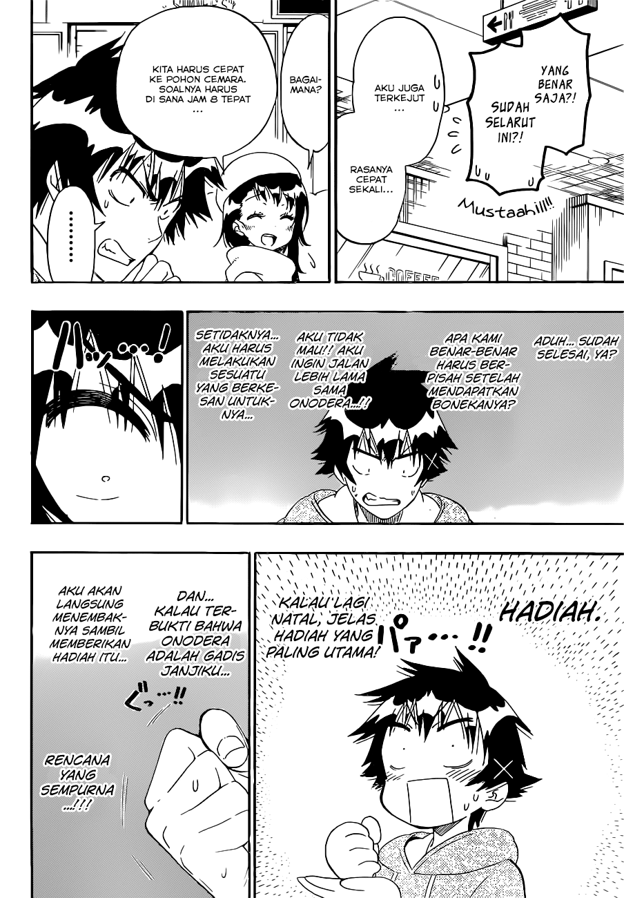 Nisekoi Chapter 166 Gambar 14