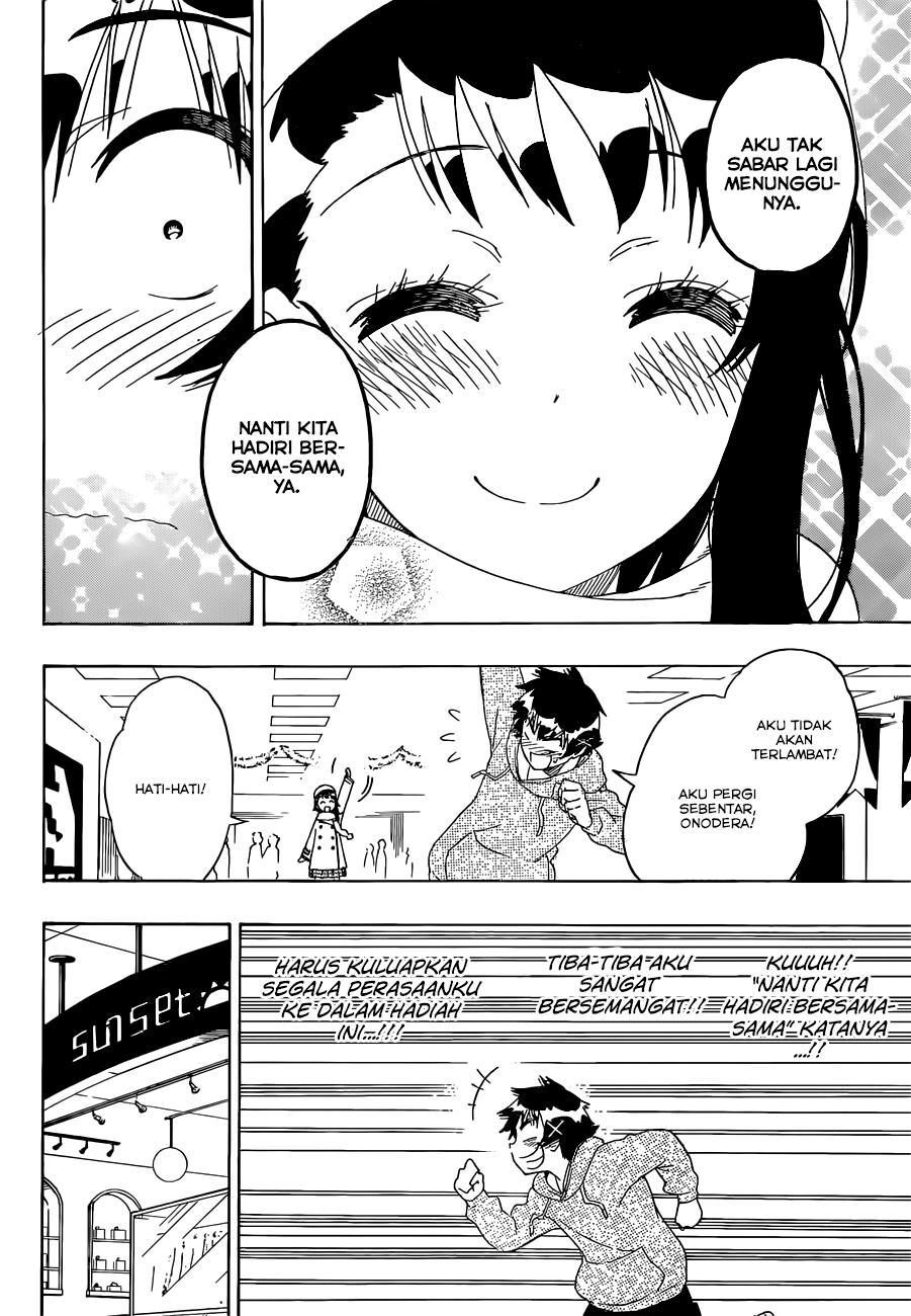 Nisekoi Chapter 166 Gambar 16