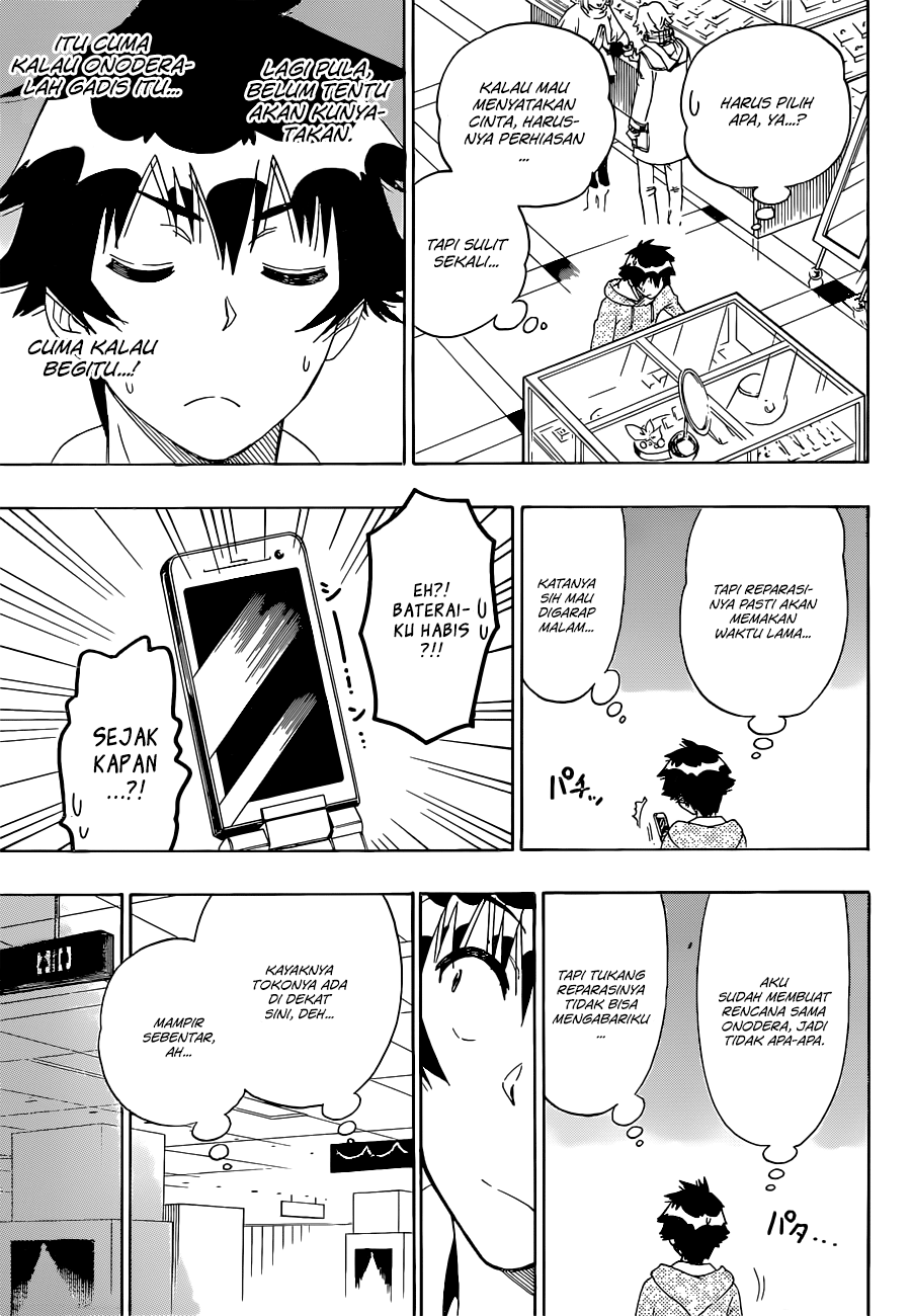 Nisekoi Chapter 166 Gambar 17
