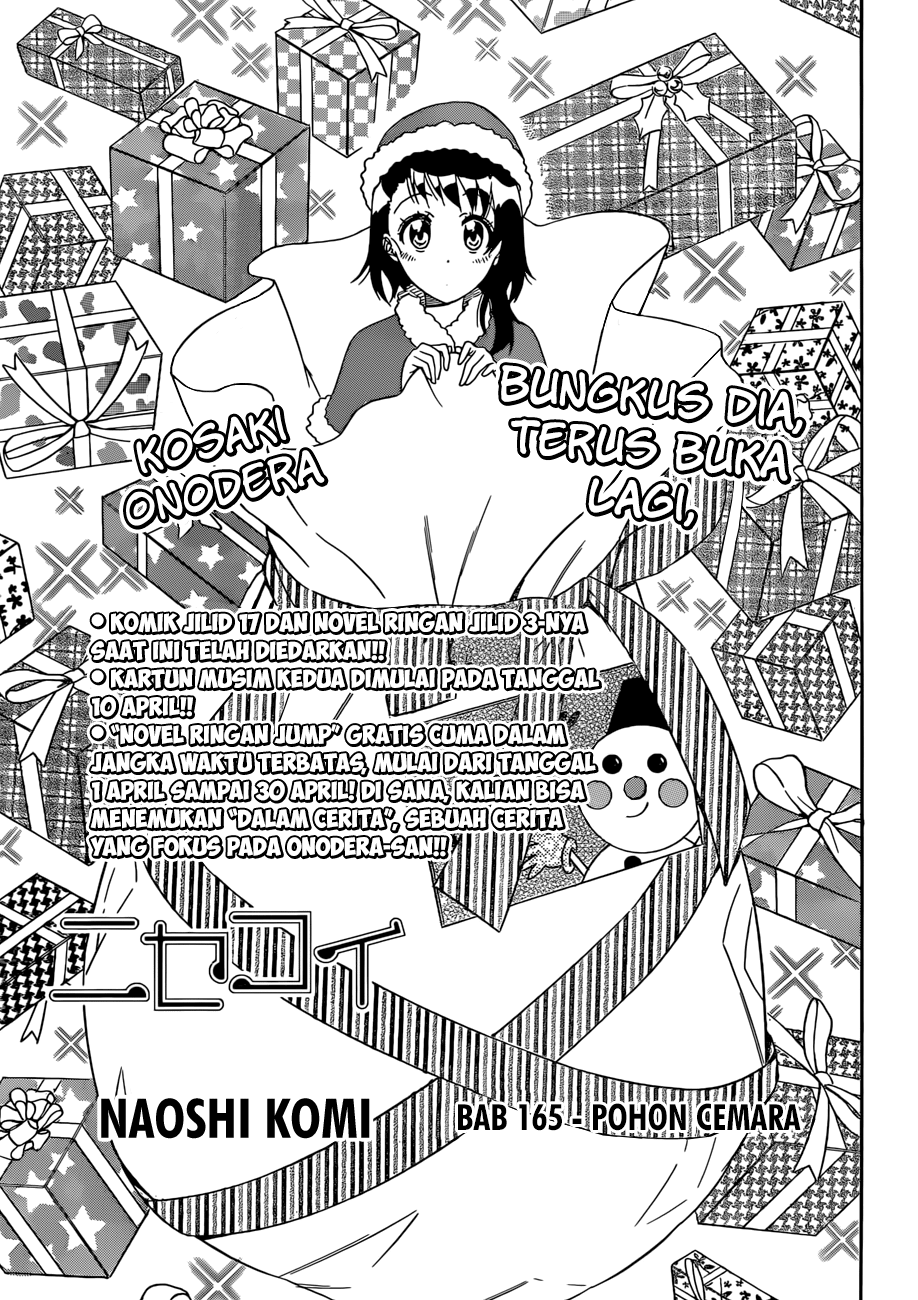 Baca Komik Nisekoi Chapter 165 Gambar 1