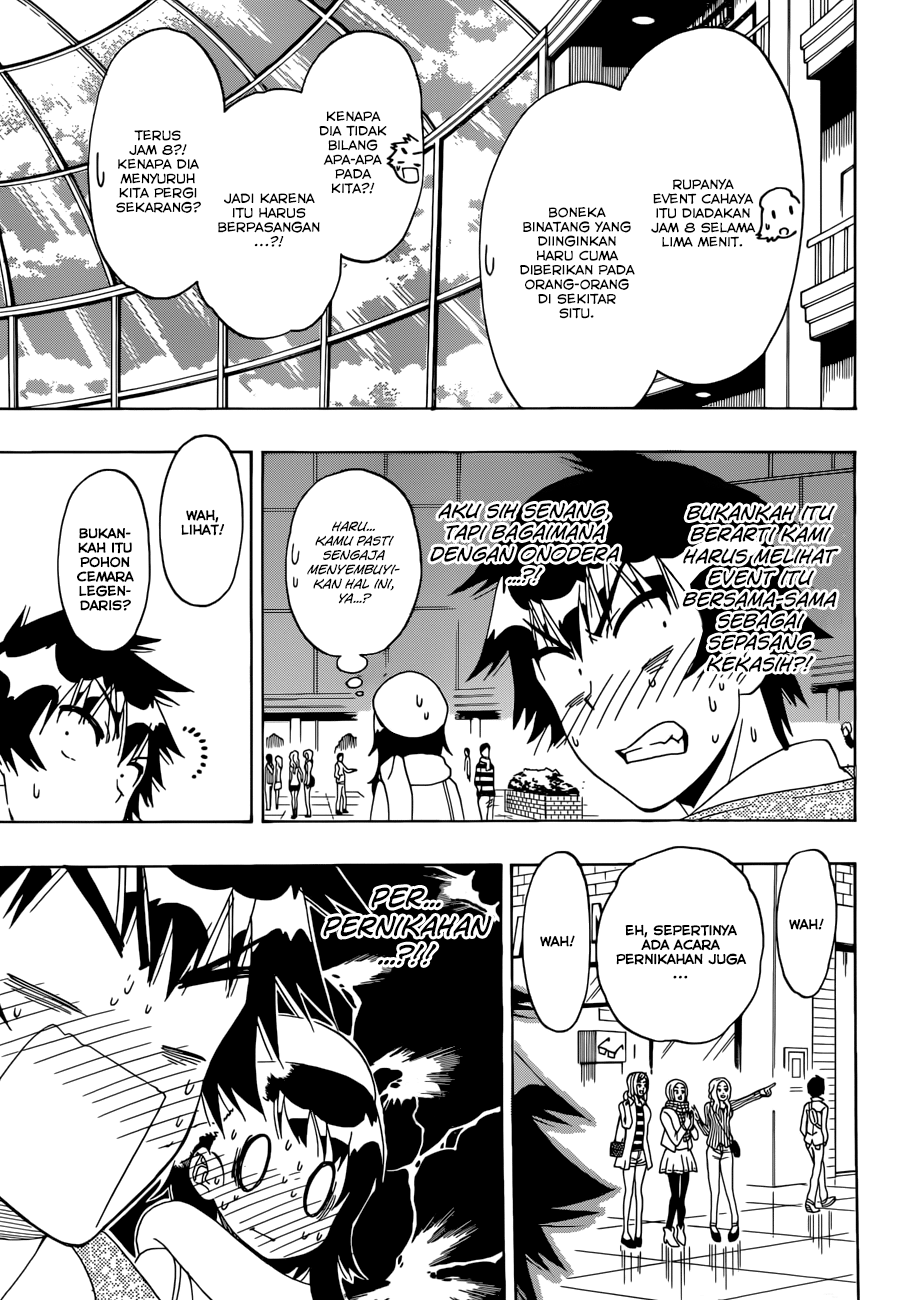 Nisekoi Chapter 165 Gambar 11