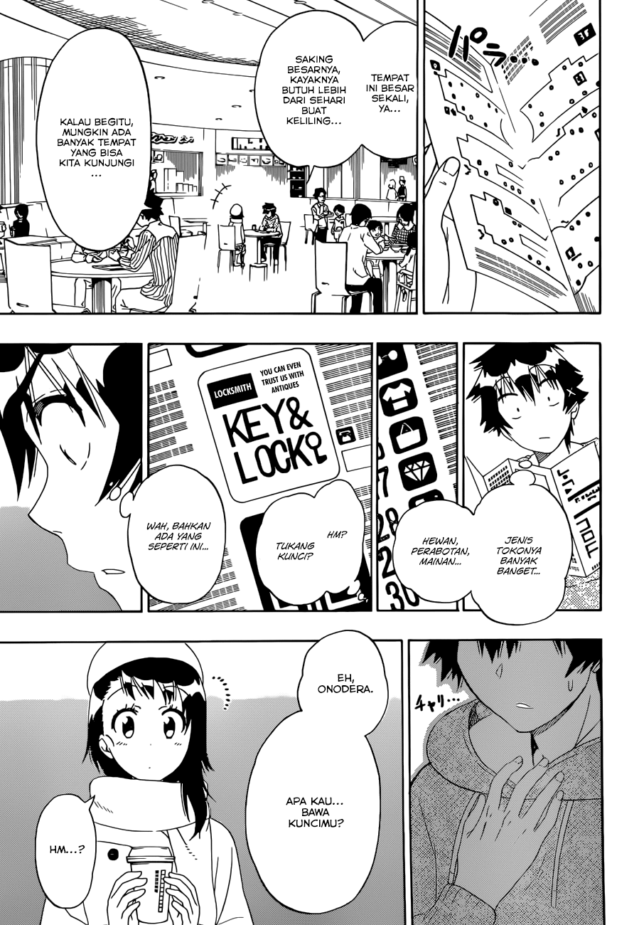 Nisekoi Chapter 165 Gambar 13