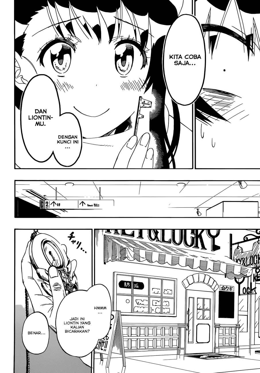Nisekoi Chapter 165 Gambar 16