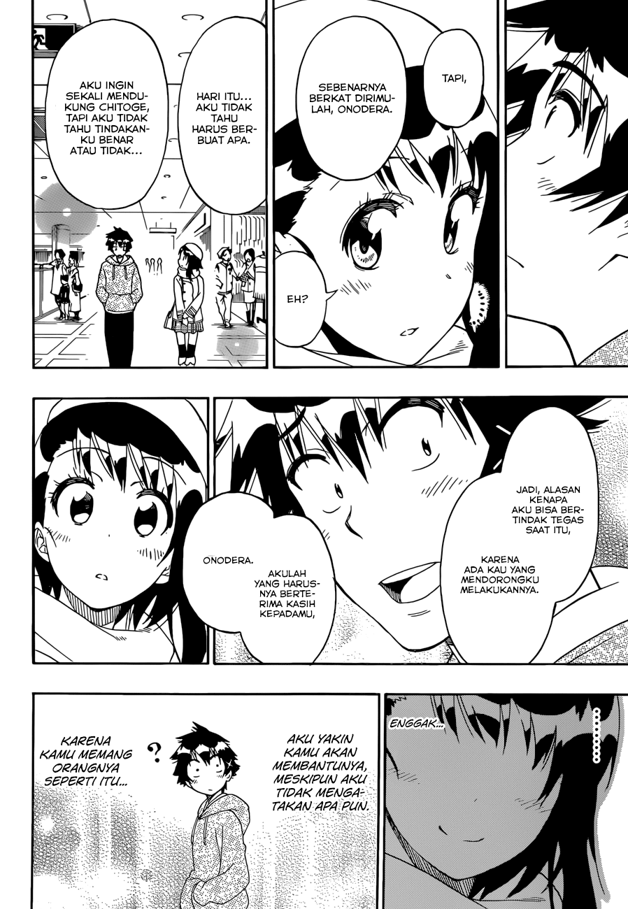 Nisekoi Chapter 165 Gambar 8