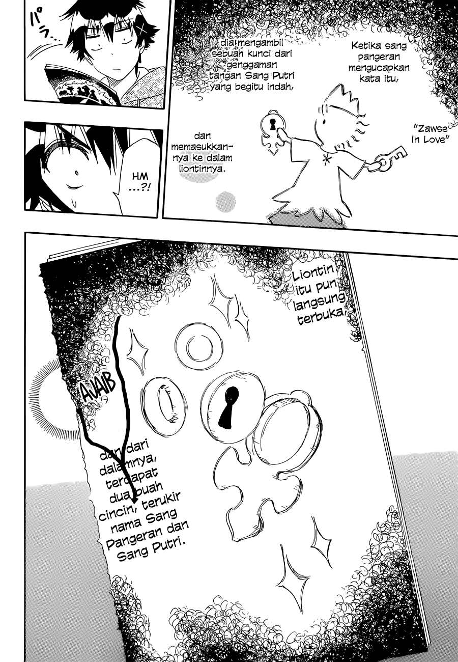 Nisekoi Chapter 164 Gambar 15