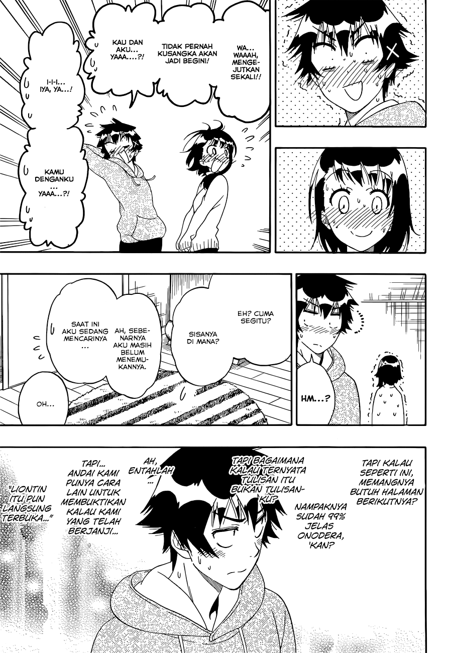 Nisekoi Chapter 164 Gambar 18