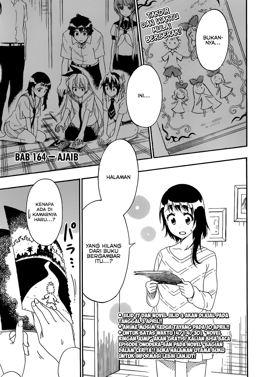 Nisekoi Chapter 164 Gambar 4