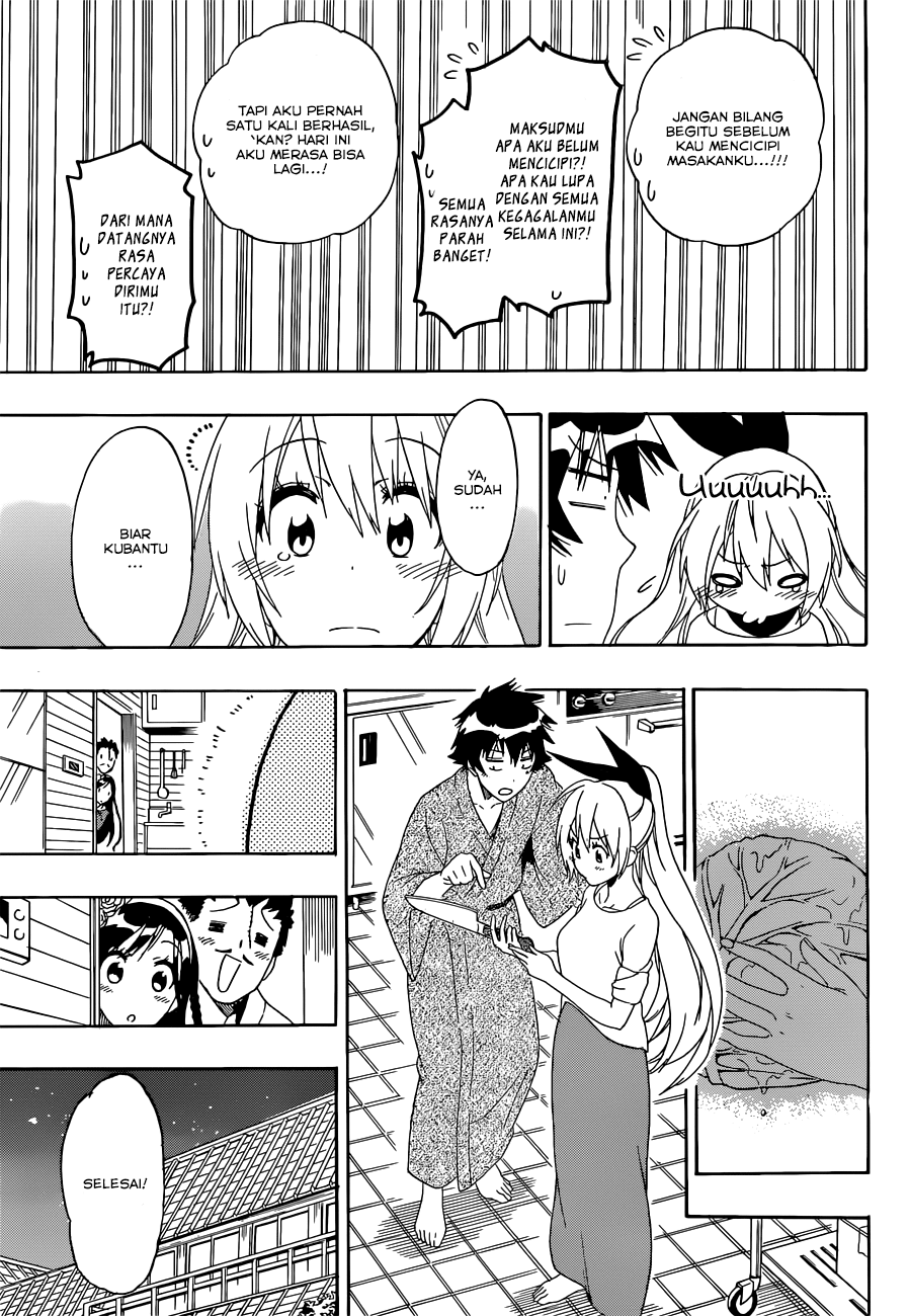 Nisekoi Chapter 163 Gambar 7