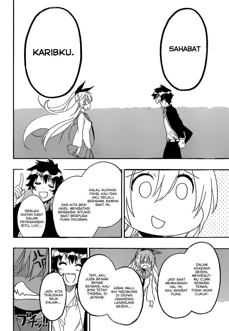 Nisekoi Chapter 162 Gambar 18