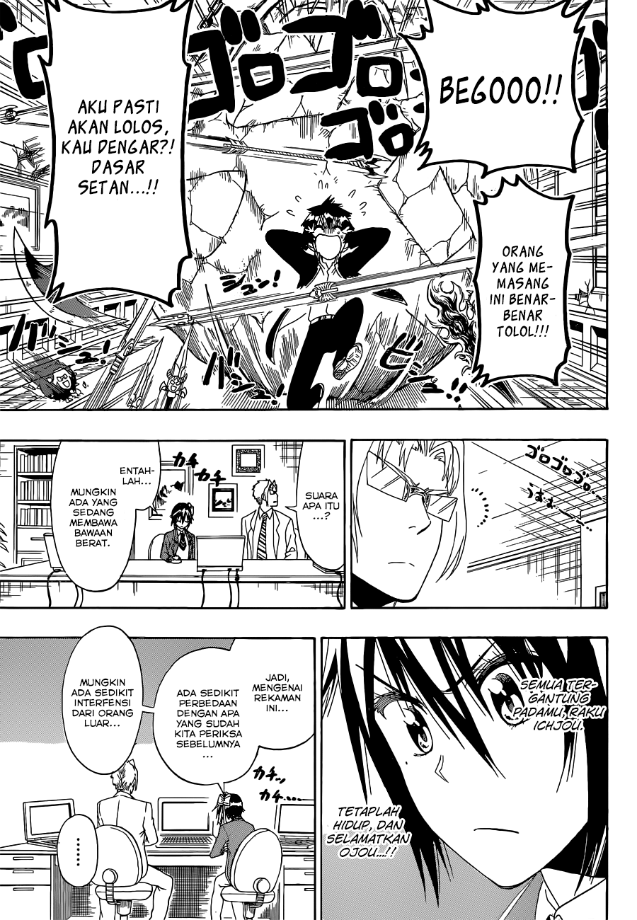 Nisekoi Chapter 161 Gambar 17