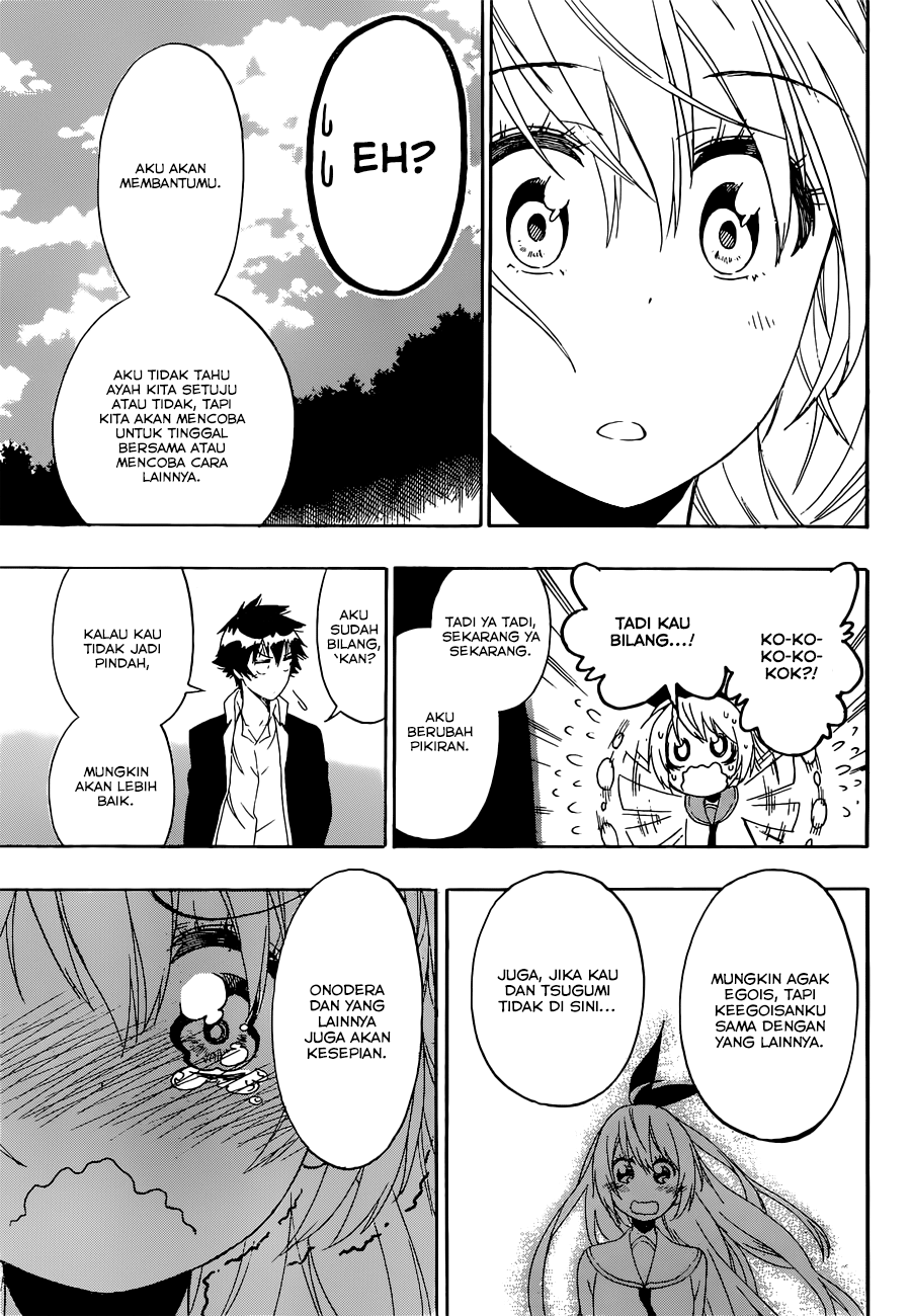 Nisekoi Chapter 159 Gambar 15