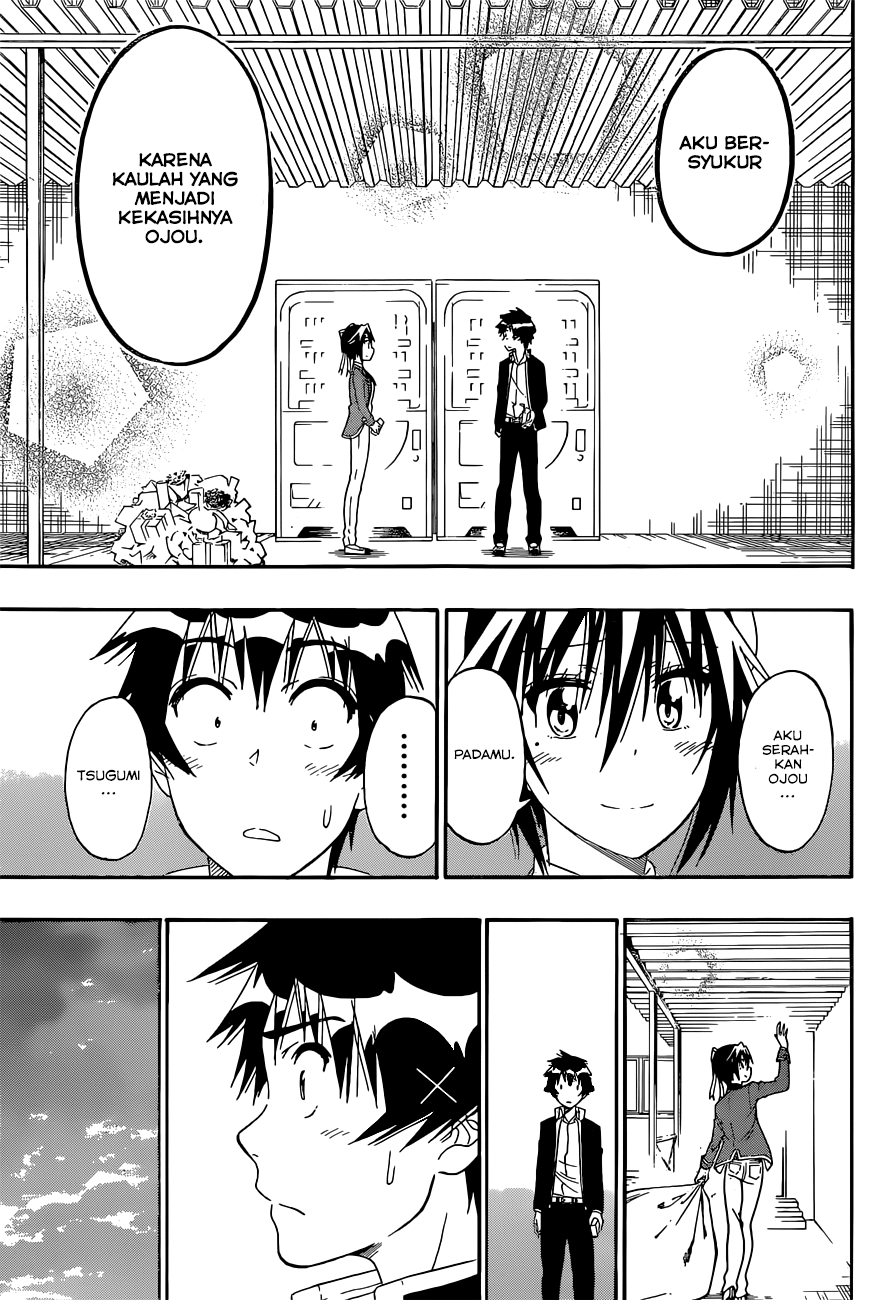 Nisekoi Chapter 158 Gambar 12