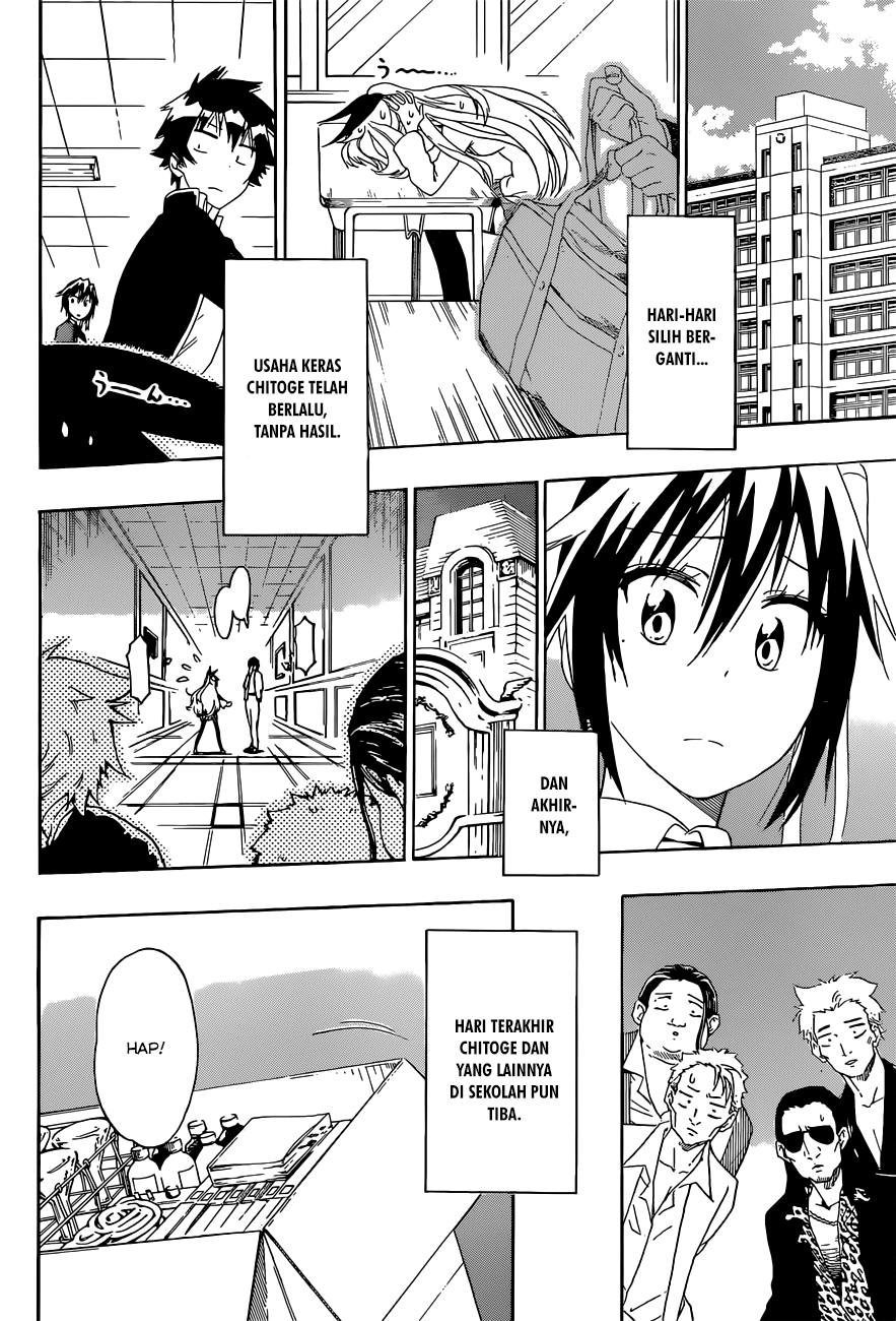 Nisekoi Chapter 158 Gambar 17