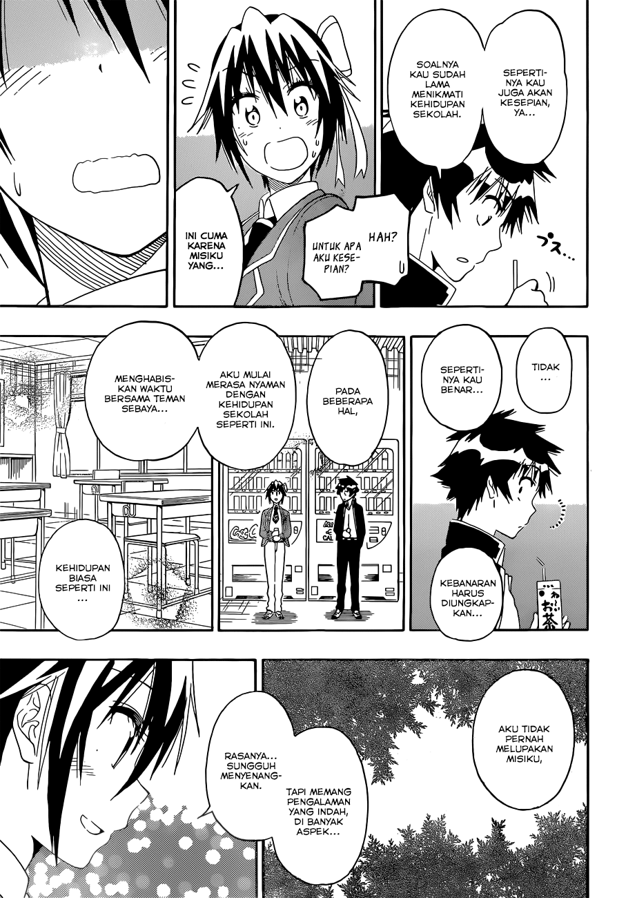 Nisekoi Chapter 158 Gambar 8