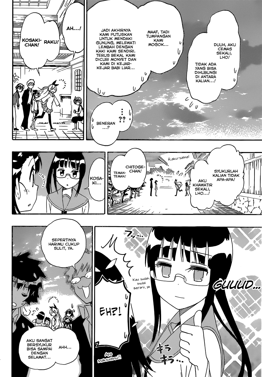 Nisekoi Chapter 151 Gambar 15