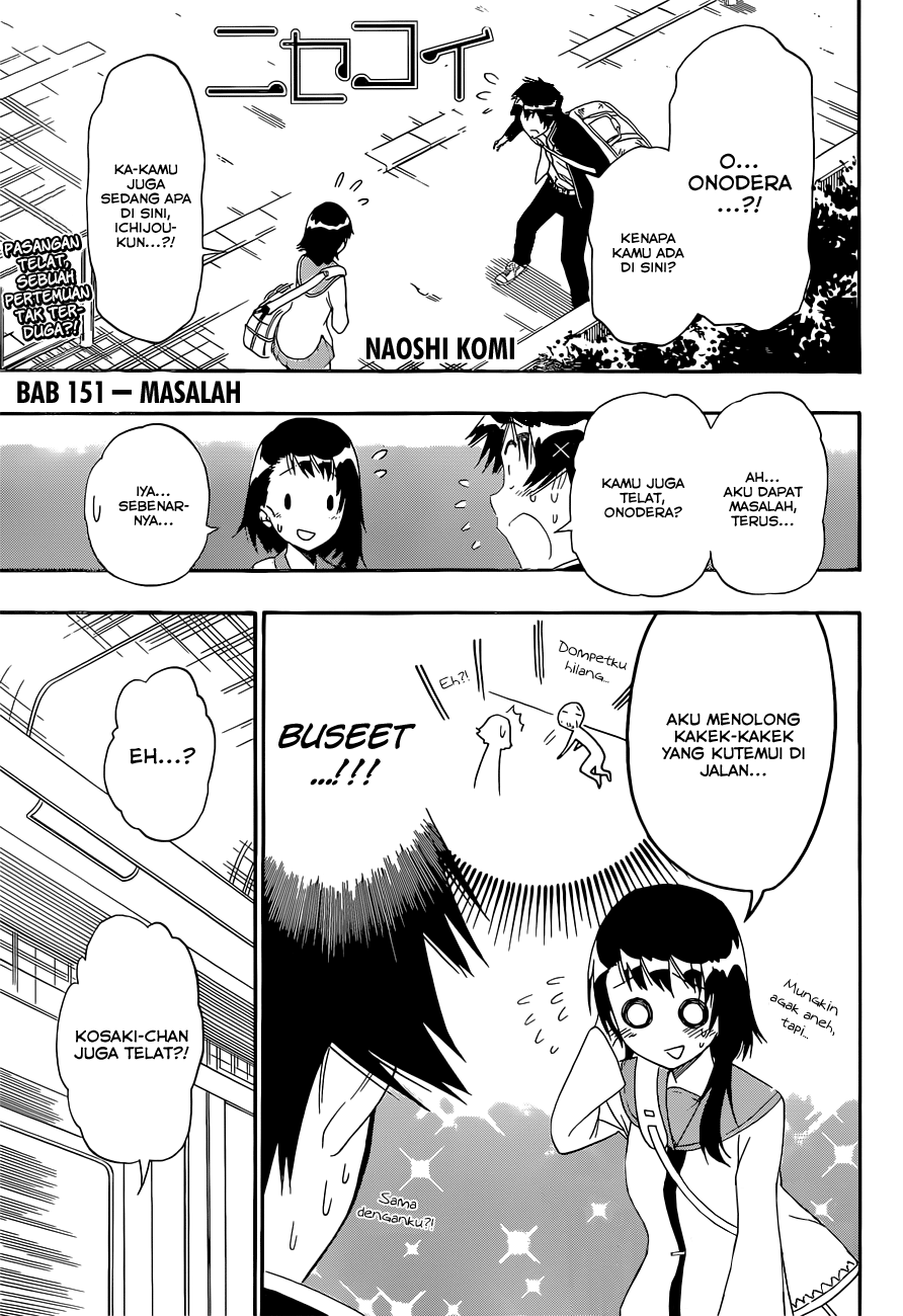 Baca Nisekoi Chapter 151 Gambar 2