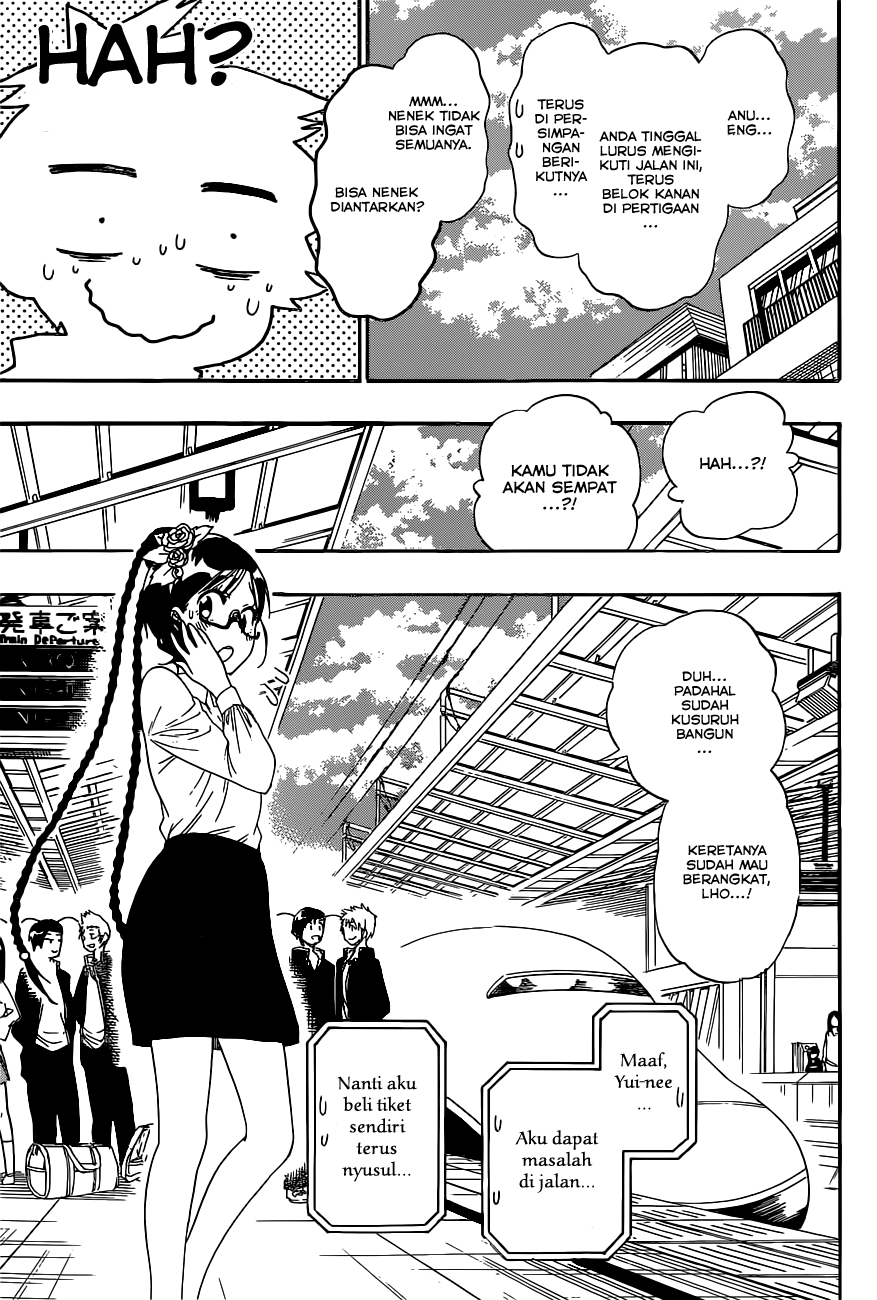 Nisekoi Chapter 150 Gambar 18