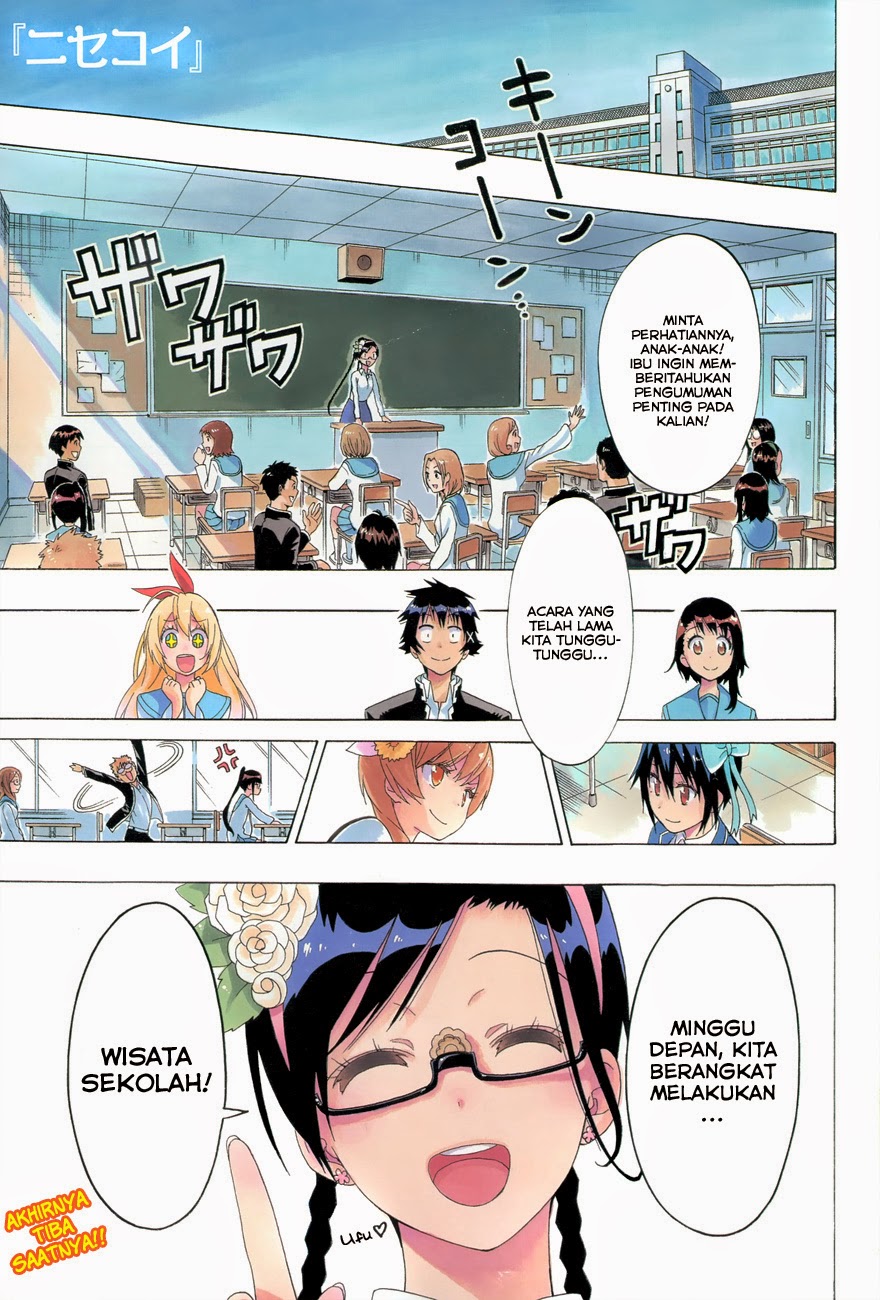 Baca Nisekoi Chapter 150 Gambar 2