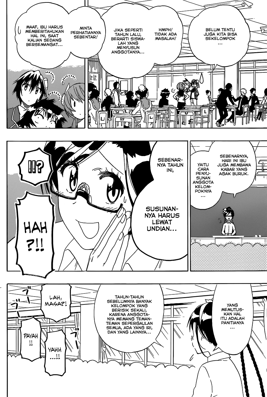 Nisekoi Chapter 150 Gambar 9