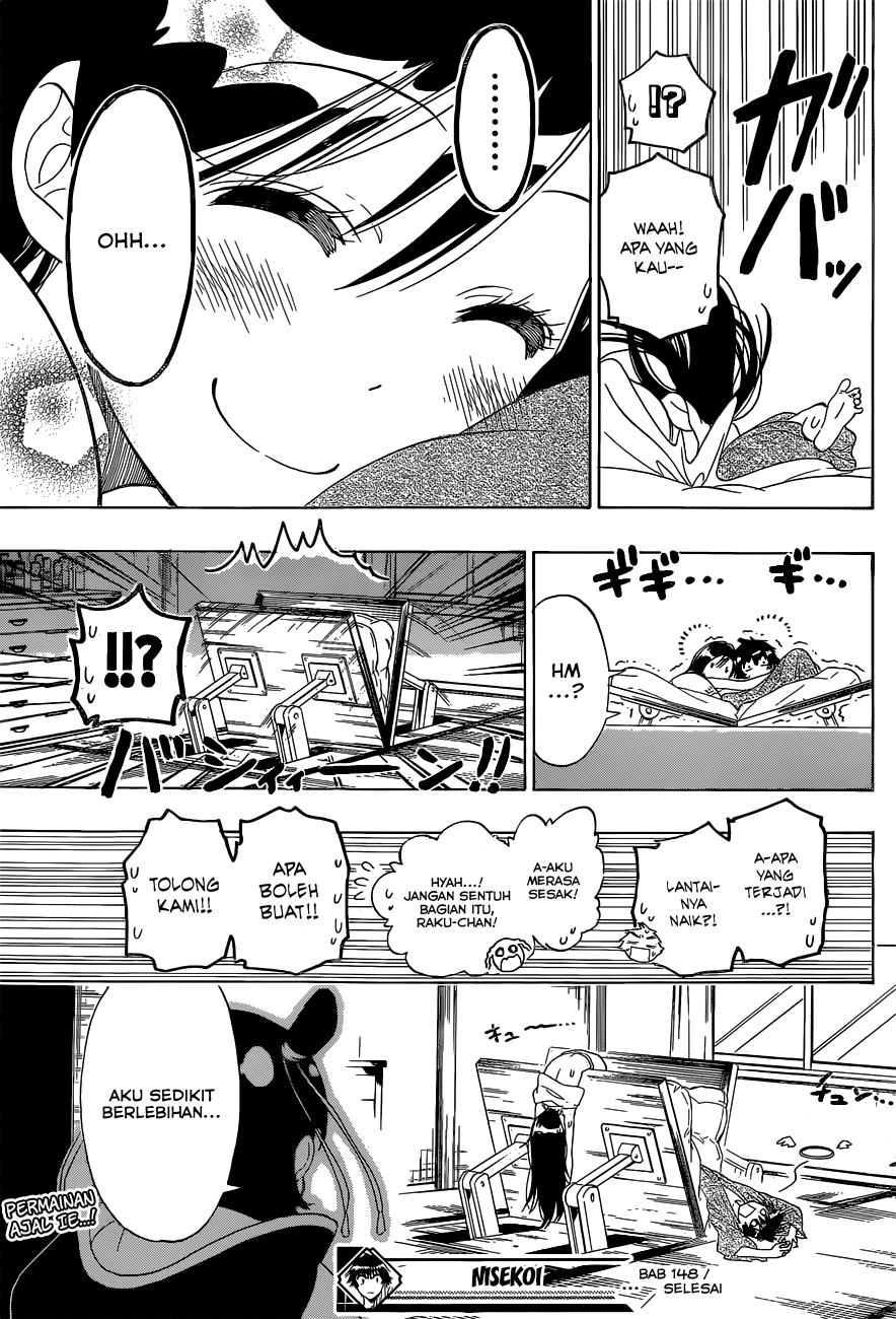 Nisekoi Chapter 148 Gambar 21