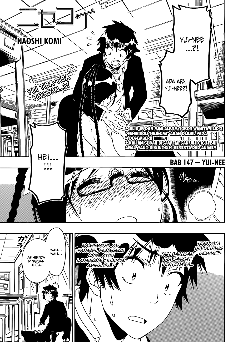 Baca Komik Nisekoi Chapter 147 Gambar 1