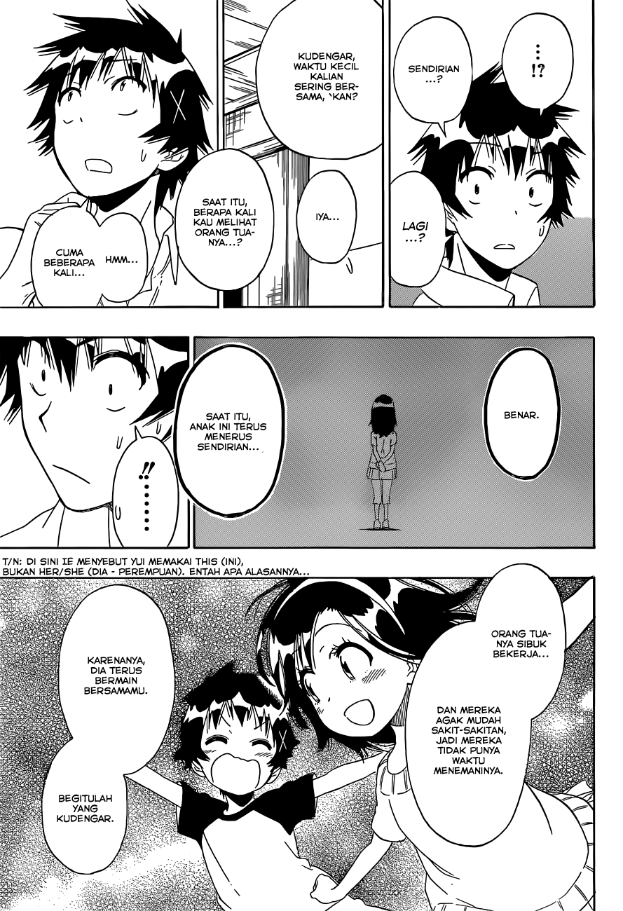 Nisekoi Chapter 147 Gambar 5