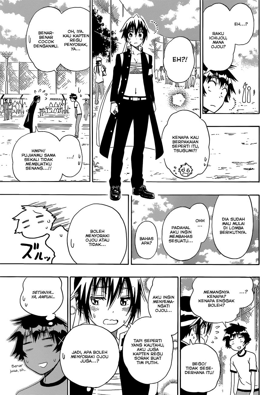 Nisekoi Chapter 145 Gambar 11