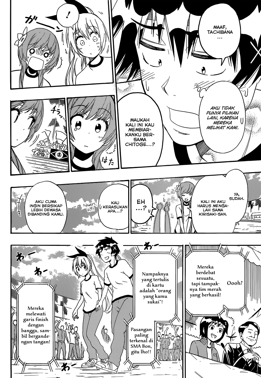 Nisekoi Chapter 145 Gambar 18