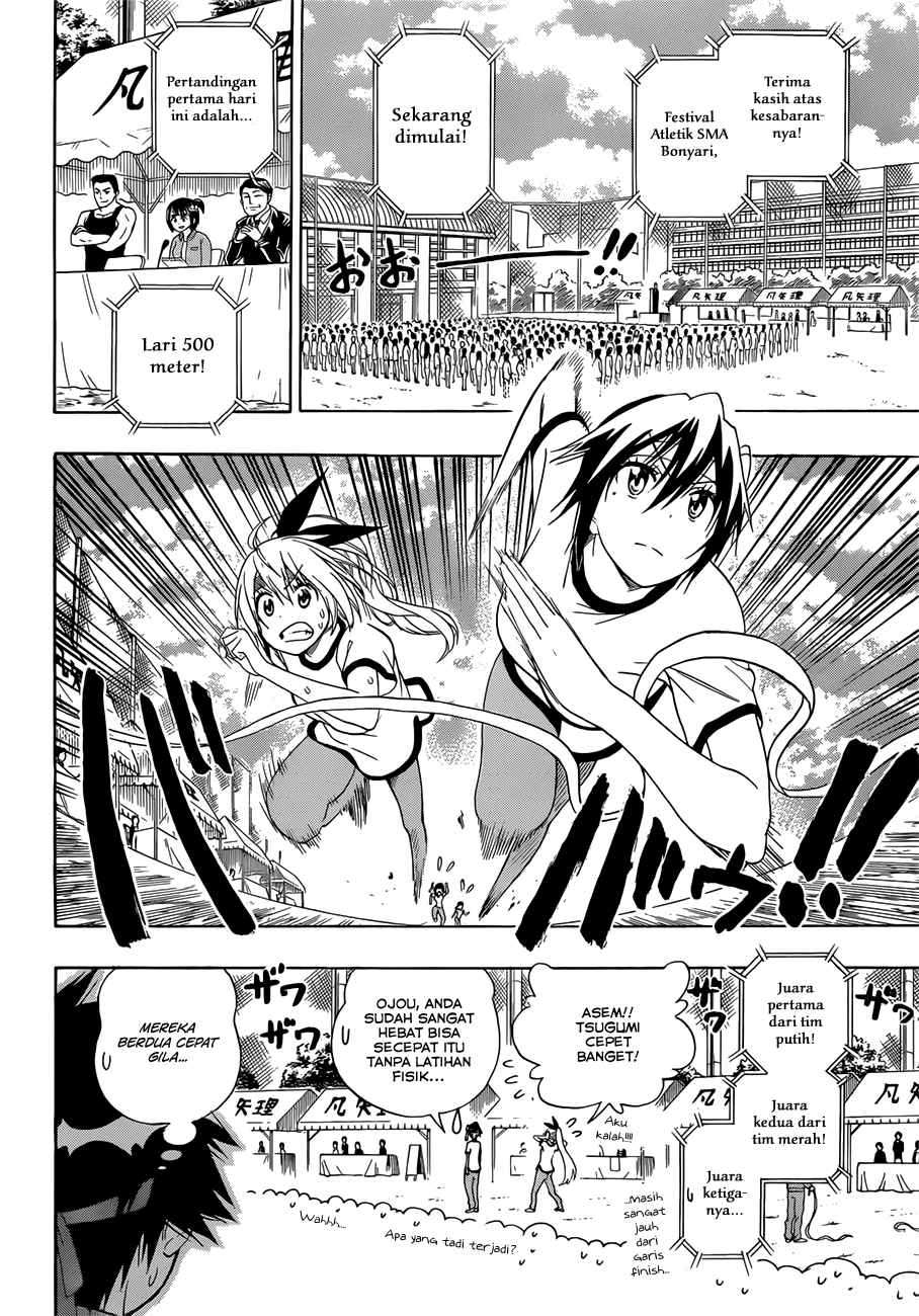 Nisekoi Chapter 145 Gambar 4