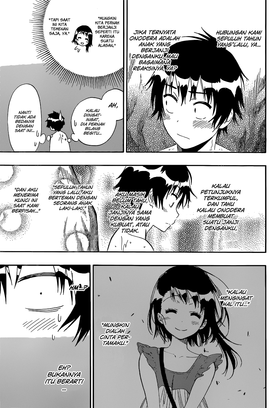 Nisekoi Chapter 144 Gambar 14