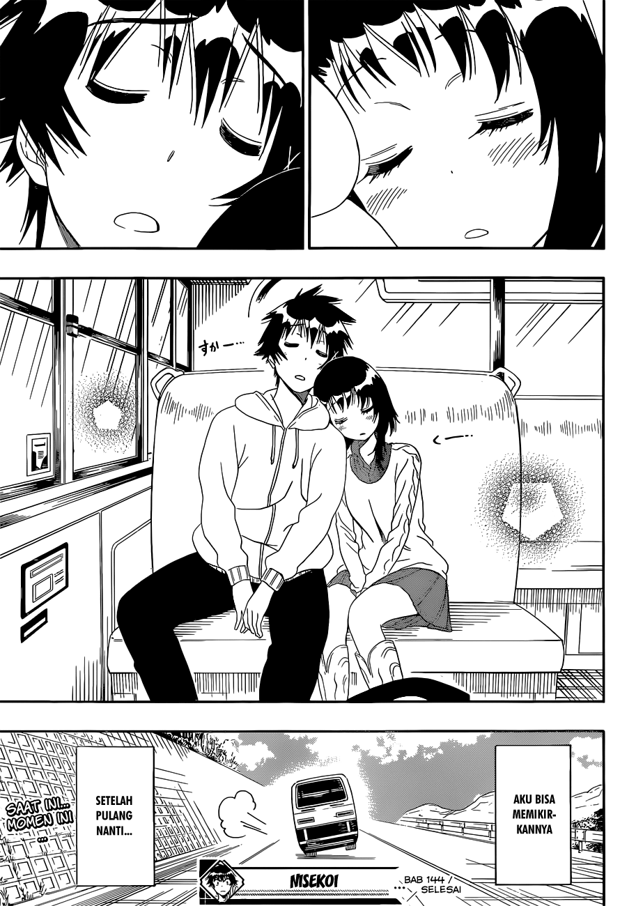 Nisekoi Chapter 144 Gambar 20
