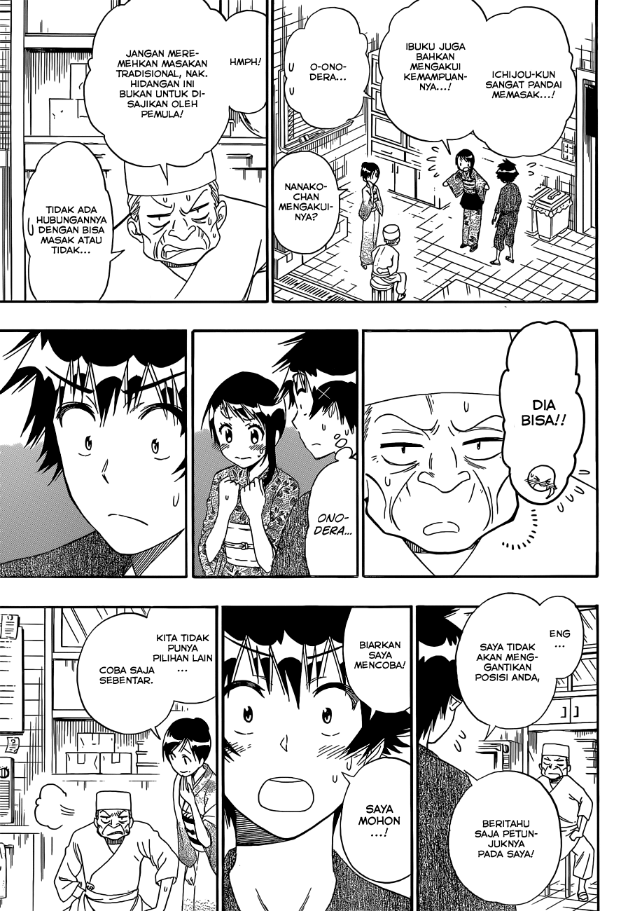 Nisekoi Chapter 143 Gambar 14