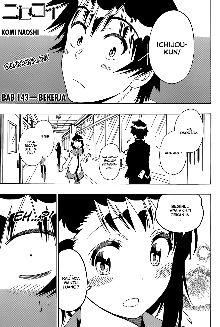 Baca Nisekoi Chapter 143 Gambar 2