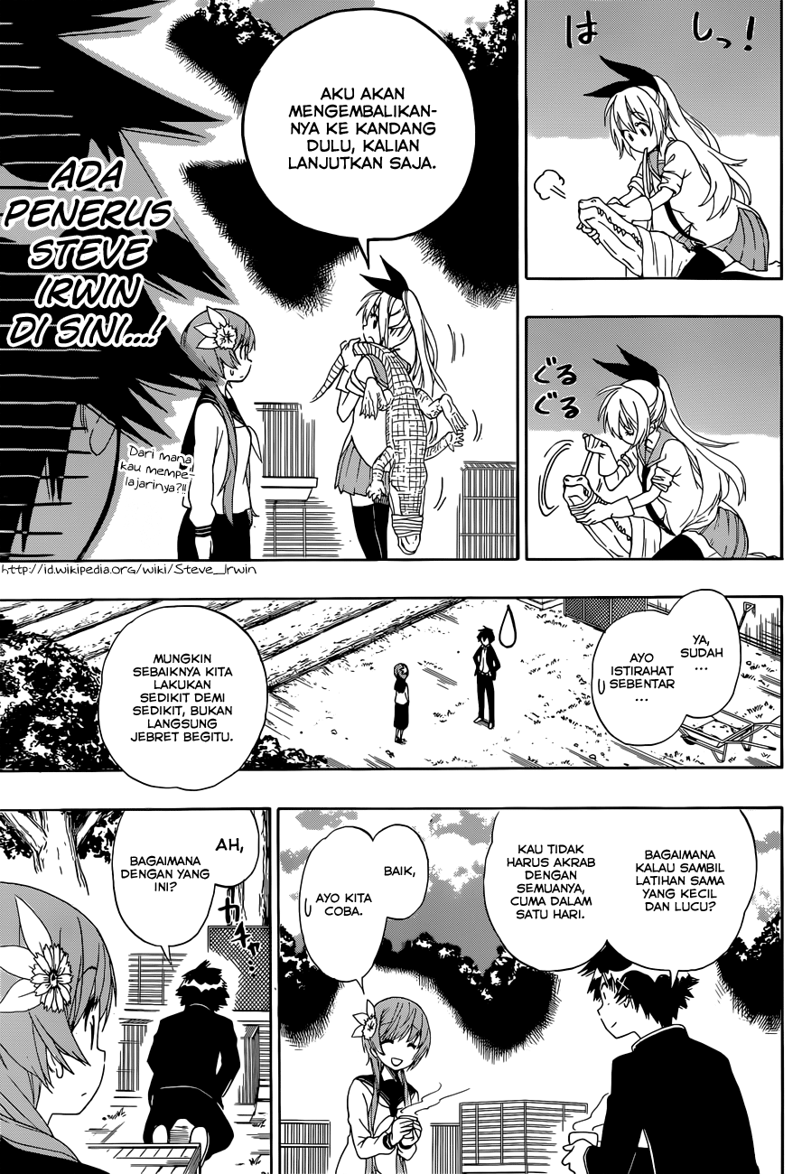 Nisekoi Chapter 142 Gambar 13