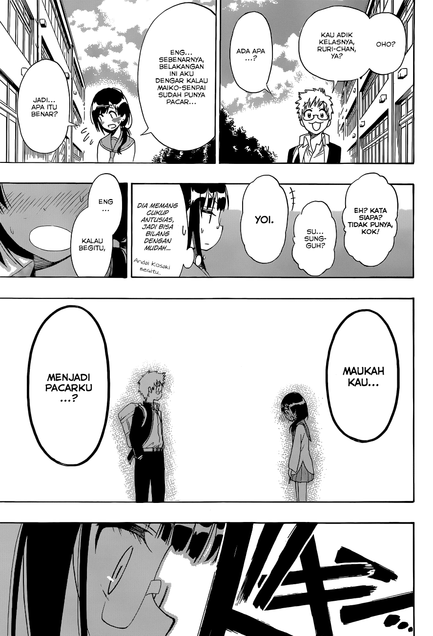 Nisekoi Chapter 141 Gambar 13