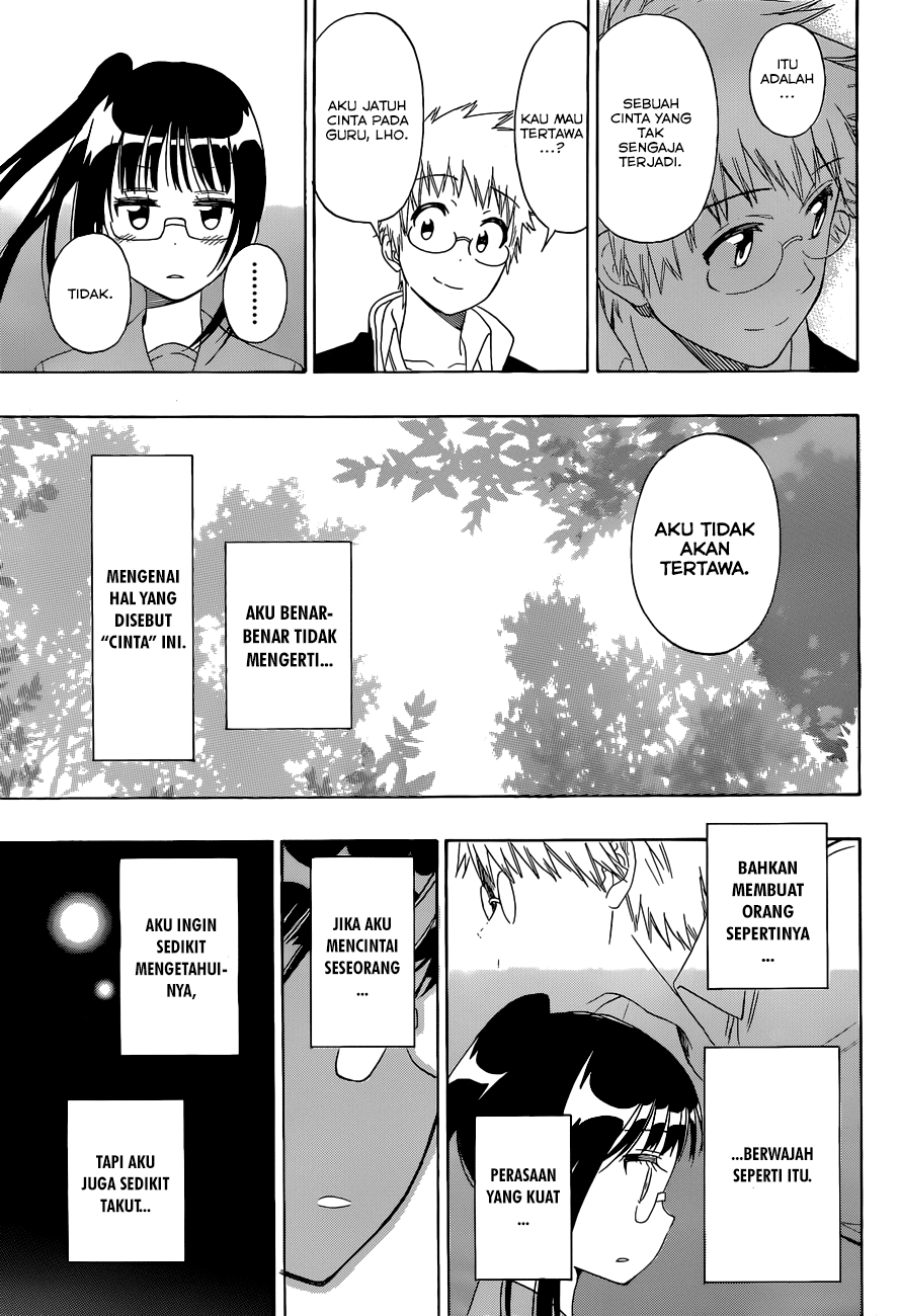Nisekoi Chapter 141 Gambar 19