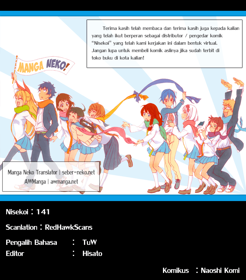Nisekoi Chapter 141 Gambar 22