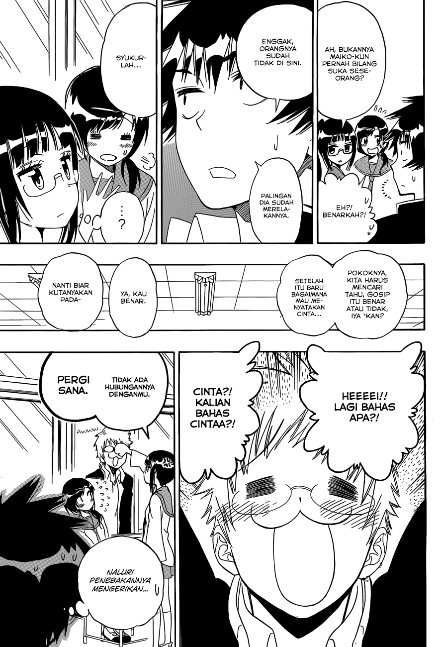 Nisekoi Chapter 141 Gambar 9