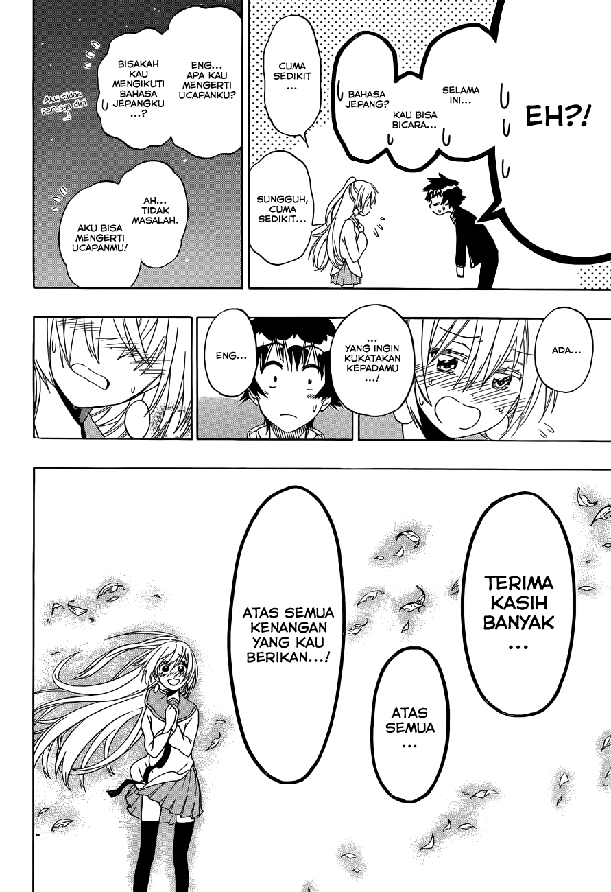 Nisekoi Chapter 138 Gambar 14